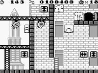 une photo d'Ã©cran de Donkey Kong (Game Boy) sur Nintendo Game Boy